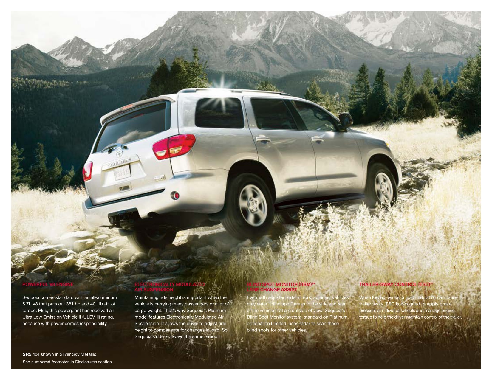 2017 Toyota Sequoia Brochure Page 20